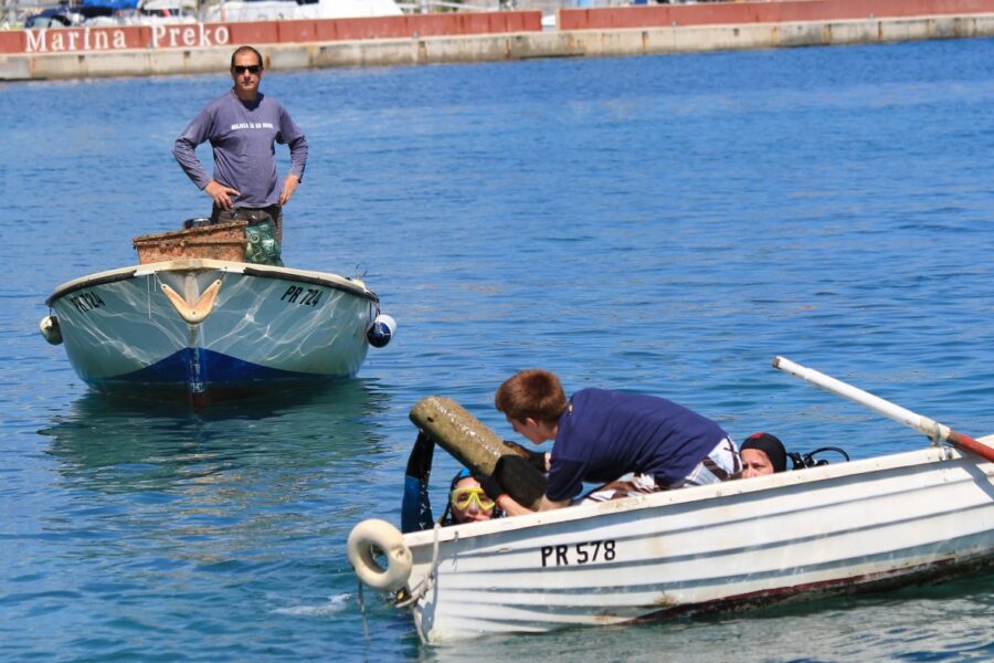 “Preko je eko” – čišćenje podmorja od Marine do Elektre