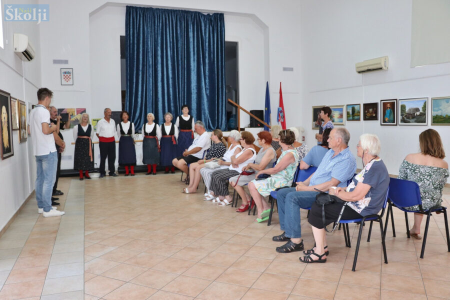 Pitomački slikari donijeli u Preko dašak rodnoga kraja Petra Preradovića