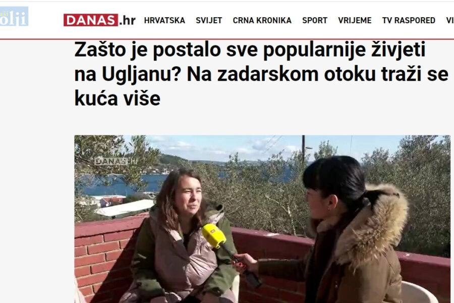 RTL Danas: Zašto je postalo sve popularnije živjeti na Ugljanu?