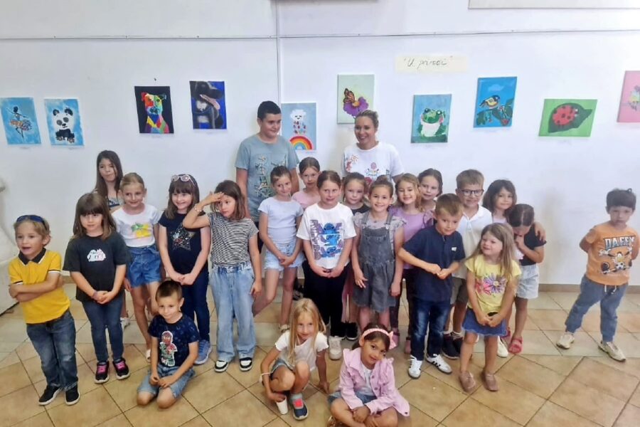 Za likovnu radionicu Mala sirena 13 je sretan broj!