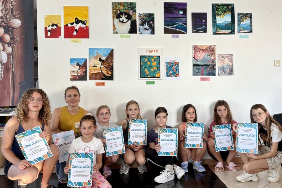 Završila 15., jubilarna godina likovne radionice Mala sirena
